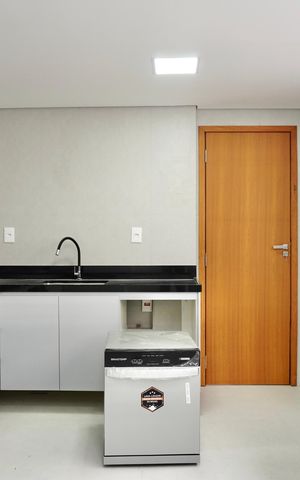 Apartamento para alugar com 120m², 3 quartos e 1 vaga Apartamento para alugar com 120m², 3 quartos e 1 vagaCozinha e Área de Serviço