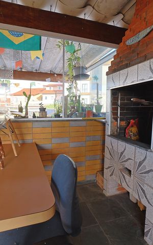 Casa à venda com 125m², 3 quartos e 2 vagasÁrea gourmet