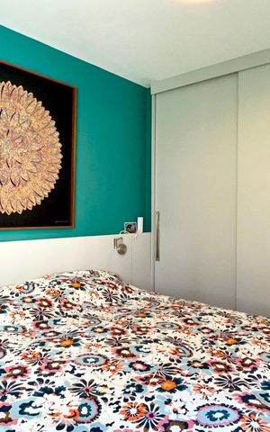Apartamento para alugar com 103m², 2 quartos e 1 vagaQuarto