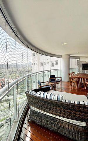 Apartamento para alugar com 258m², 4 quartos e 4 vagas Apartamento para alugar com 258m², 4 quartos e 4 vagasSacada