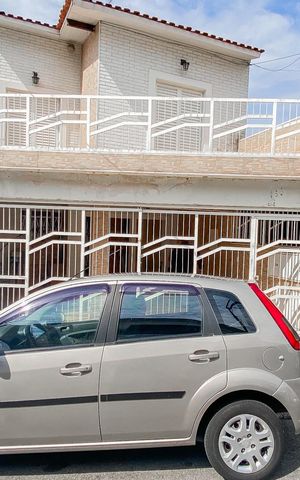 Casa para alugar com 90m², 3 quartos e 1 vagaFachada 