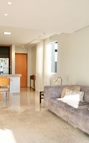Apartamento à venda com 77m², 2 quartos e 2 vagasSala 