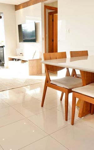 Apartamento à venda com 77m², 2 quartos e 2 vagasSala 