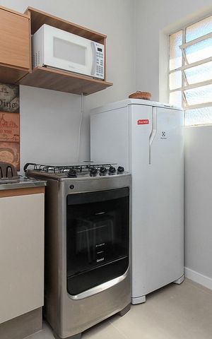 Studio à venda com 30m², 1 quarto e 1 vaga Studio à venda com 30m², 1 quarto e 1 vagaCozinha