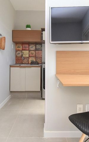 Studio à venda com 30m², 1 quarto e 1 vaga Studio à venda com 30m², 1 quarto e 1 vagaSala/Quarto