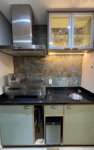 Apartamento à venda com 84m², 2 quartos e 2 vagas Apartamento à venda com 84m², 2 quartos e 2 vagasCozinha