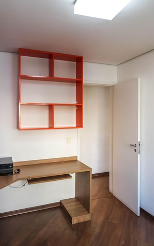 Apartamento à venda com 126m², 3 quartos e 2 vagasQuarto 3