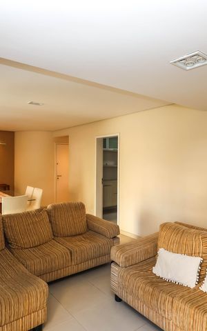 Apartamento à venda com 126m², 3 quartos e 2 vagasSala