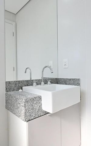 Apartamento para alugar com 59m², 2 quartos e 1 vagaBanheiro Suíte 