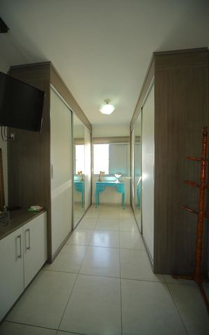 Apartamento à venda com 97m², 3 quartos e 2 vagasSuíte - Armários 