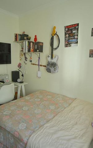 Apartamento à venda com 97m², 3 quartos e 2 vagasQuarto 2 