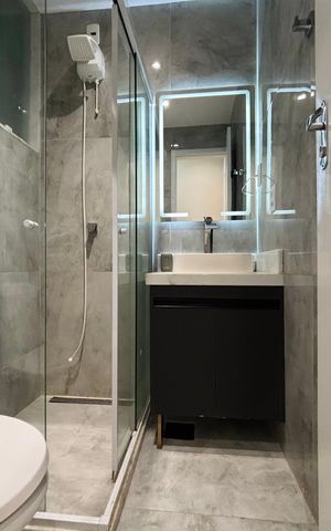 Apartamento à venda com 30m², 1 quarto e sem vaga Apartamento à venda com 30m², 1 quarto e sem vagaBanheiro social