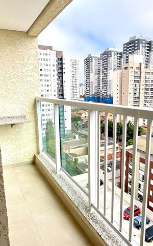 Apartamento para alugar com 47m², 2 quartos e 1 vaga Apartamento para alugar com 47m², 2 quartos e 1 vagaÁrea de Serviço