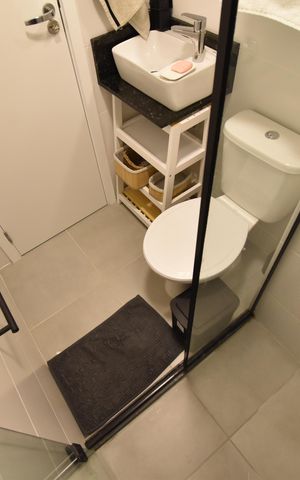 Apartamento para alugar com 22m², 1 quarto e sem vagaBanheiro
