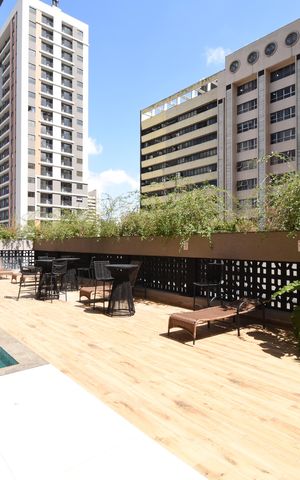 Apartamento para alugar com 22m², 1 quarto e sem vagaÁrea comum