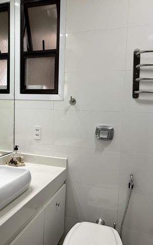 Apartamento para alugar com 143m², 3 quartos e 2 vagas Apartamento para alugar com 143m², 3 quartos e 2 vagasBanheiro Social