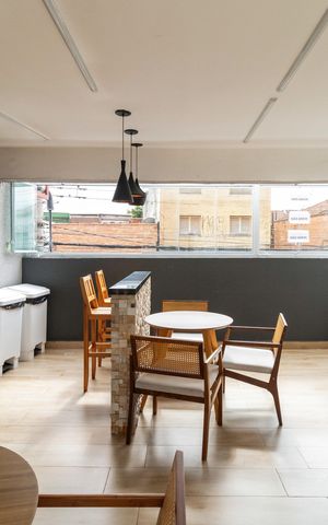 Apartamento à venda com 33m², 1 quarto e sem vaga Apartamento à venda com 33m², 1 quarto e sem vagaChurrasqueira