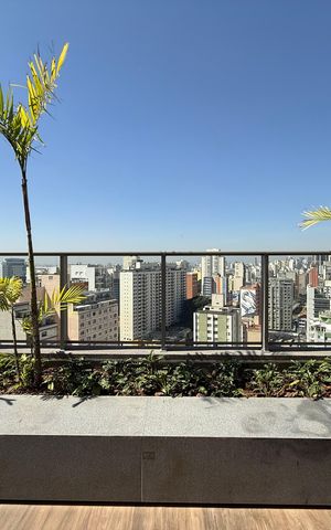 Studio à venda com 39m², 2 quartos e sem vaga