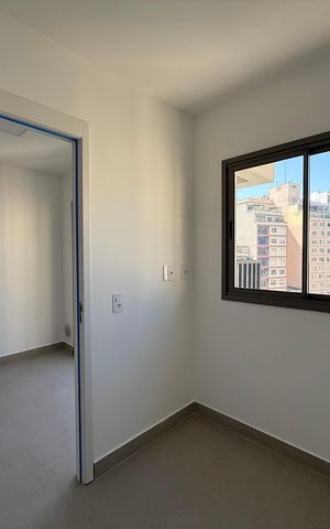 Studio à venda com 39m², 2 quartos e sem vaga