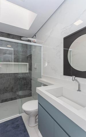 Casa à venda com 170m², 3 quartos e 2 vagas Casa à venda com 170m², 3 quartos e 2 vagasBanheiro