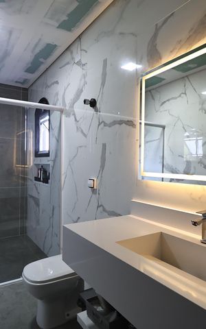 Casa à venda com 225m², 3 quartos e 5 vagas Casa à venda com 225m², 3 quartos e 5 vagasBanheiro da Suíte 3