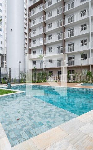 Apartamento para alugar com 30m², 1 quarto e sem vaga Apartamento para alugar com 30m², 1 quarto e sem vagaÁrea comum - Piscina