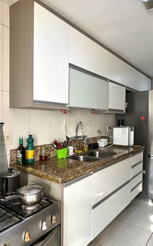 Apartamento para alugar com 135m², 3 quartos e 1 vaga