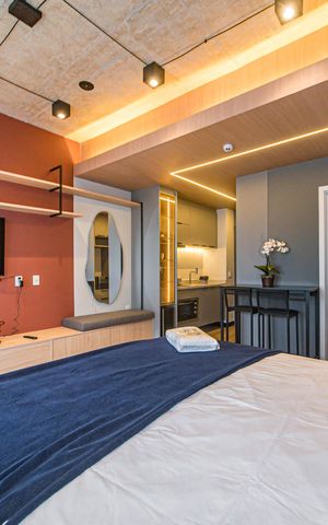 Apartamento para alugar com 31m², 1 quarto e 1 vaga Apartamento para alugar com 31m², 1 quarto e 1 vagaQuarto