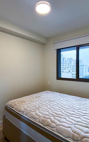 Apartamento para alugar com 25m², 1 quarto e sem vaga