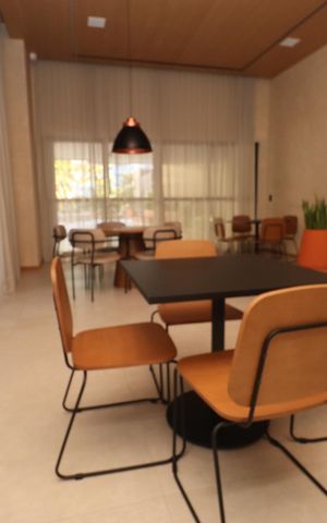 Studio para alugar com 36m², 1 quarto e 1 vaga