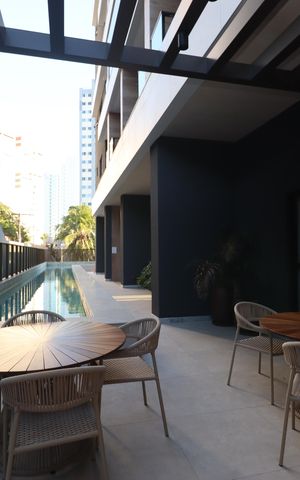 Studio para alugar com 36m², 1 quarto e 1 vaga