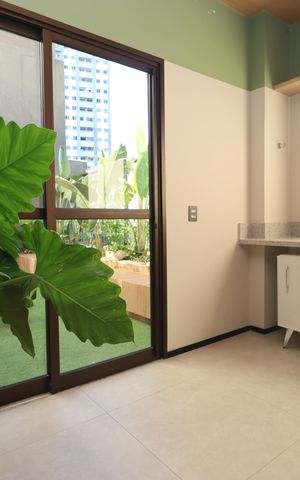 Studio para alugar com 36m², 1 quarto e 1 vaga
