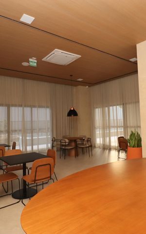 Studio para alugar com 36m², 1 quarto e 1 vaga