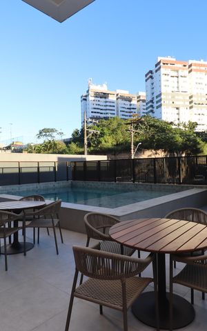 Studio para alugar com 36m², 1 quarto e 1 vaga