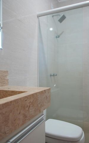 Casa para alugar com 140m², 3 quartos e 2 vagasBanheiro da Suíte