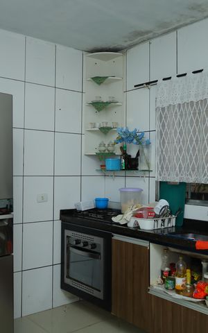 Casa para alugar com 70m², 2 quartos e 1 vagaCozinha