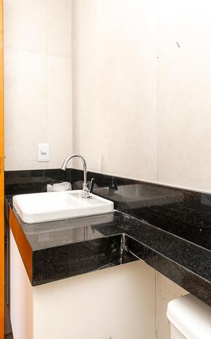 Studio para alugar com 24m², 1 quarto e sem vaga Studio para alugar com 24m², 1 quarto e sem vagaBanheiro