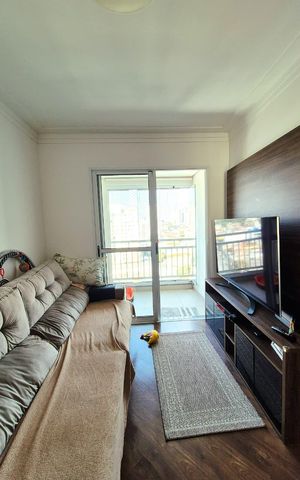 Apartamento à venda com 53m², 2 quartos e 1 vaga Apartamento à venda com 53m², 2 quartos e 1 vagaSala