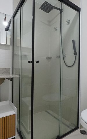 Studio para alugar com 29m², 1 quarto e sem vagaBanheiro