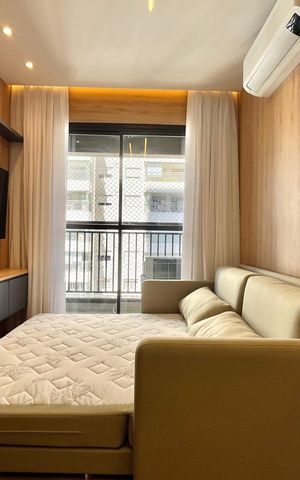 Apartamento para alugar com 29m², 1 quarto e sem vaga Apartamento para alugar com 29m², 1 quarto e sem vagaSala
