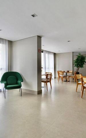 Apartamento para alugar com 29m², 1 quarto e sem vaga Apartamento para alugar com 29m², 1 quarto e sem vagaÁrea comum - Salão de festas