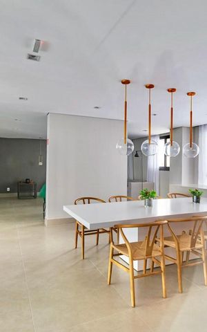 Apartamento para alugar com 29m², 1 quarto e sem vaga Apartamento para alugar com 29m², 1 quarto e sem vagaÁrea comum - Salão de festas