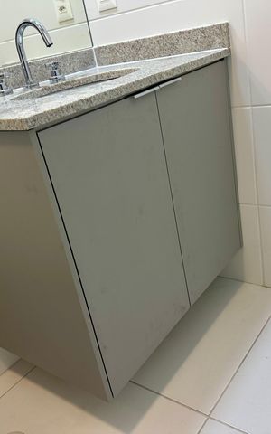 Apartamento à venda com 49m², 1 quarto e 1 vaga Apartamento à venda com 49m², 1 quarto e 1 vagaBanheiro 1