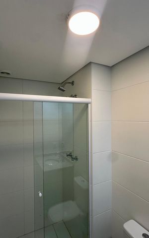 Apartamento à venda com 49m², 1 quarto e 1 vaga Apartamento à venda com 49m², 1 quarto e 1 vagaBanheiro 1