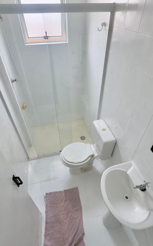 Apartamento para alugar com 52m², 2 quartos e 1 vaga Apartamento para alugar com 52m², 2 quartos e 1 vagaBanheiro 1