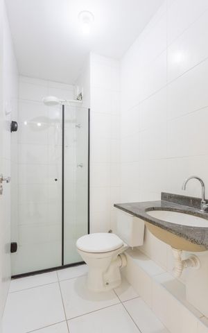 Apartamento para alugar com 34m², 2 quartos e sem vagaBanheiro
