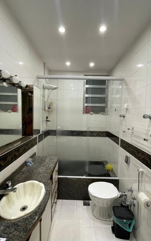 Casa de condomínio para alugar com 80m², 2 quartos e 1 vaga Casa de condomínio para alugar com 80m², 2 quartos e 1 vagaBanheiro