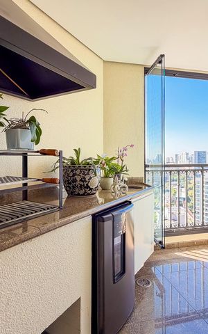 Apartamento à venda com 165m², 3 quartos e 4 vagas Apartamento à venda com 165m², 3 quartos e 4 vagasVaranda da Sala