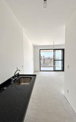Studio à venda com 26m², 1 quarto e sem vaga Studio à venda com 26m², 1 quarto e sem vagaCozinha