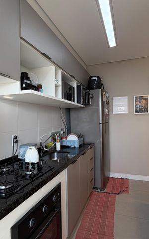 Apartamento para alugar com 63m², 2 quartos e 1 vagaCozinha e Área de Serviço